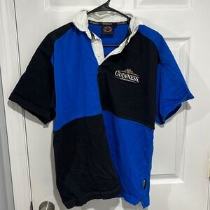 Dublin Guinness Draught Rugby Polo Shirt L